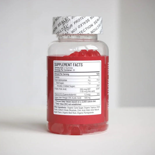 Gomas de Vinagre de Maçã - Perda de Peso e Saúde da Pele