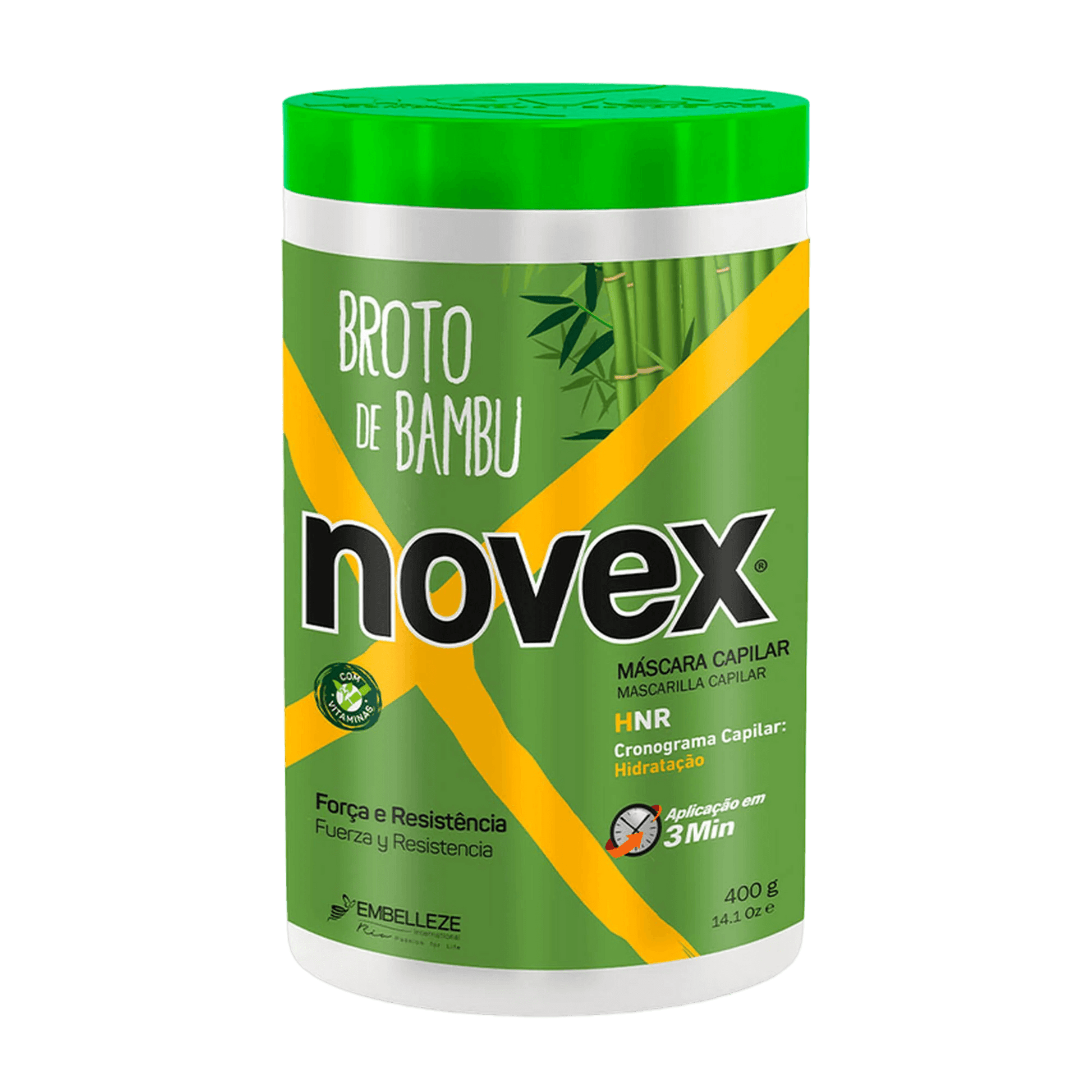Máscara - Broto de Bambu Novex 400g - Storettastic