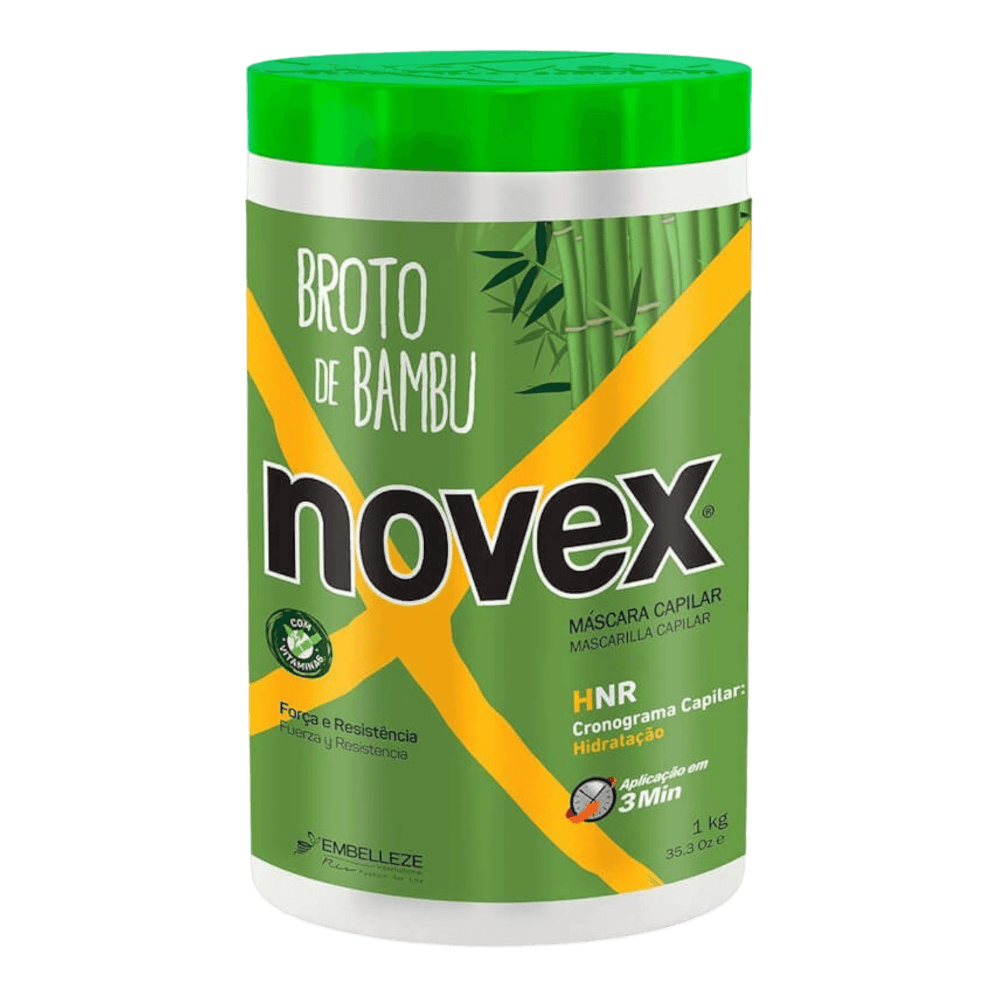 Máscara - Broto de Bambu Novex 1kg - Storettastic