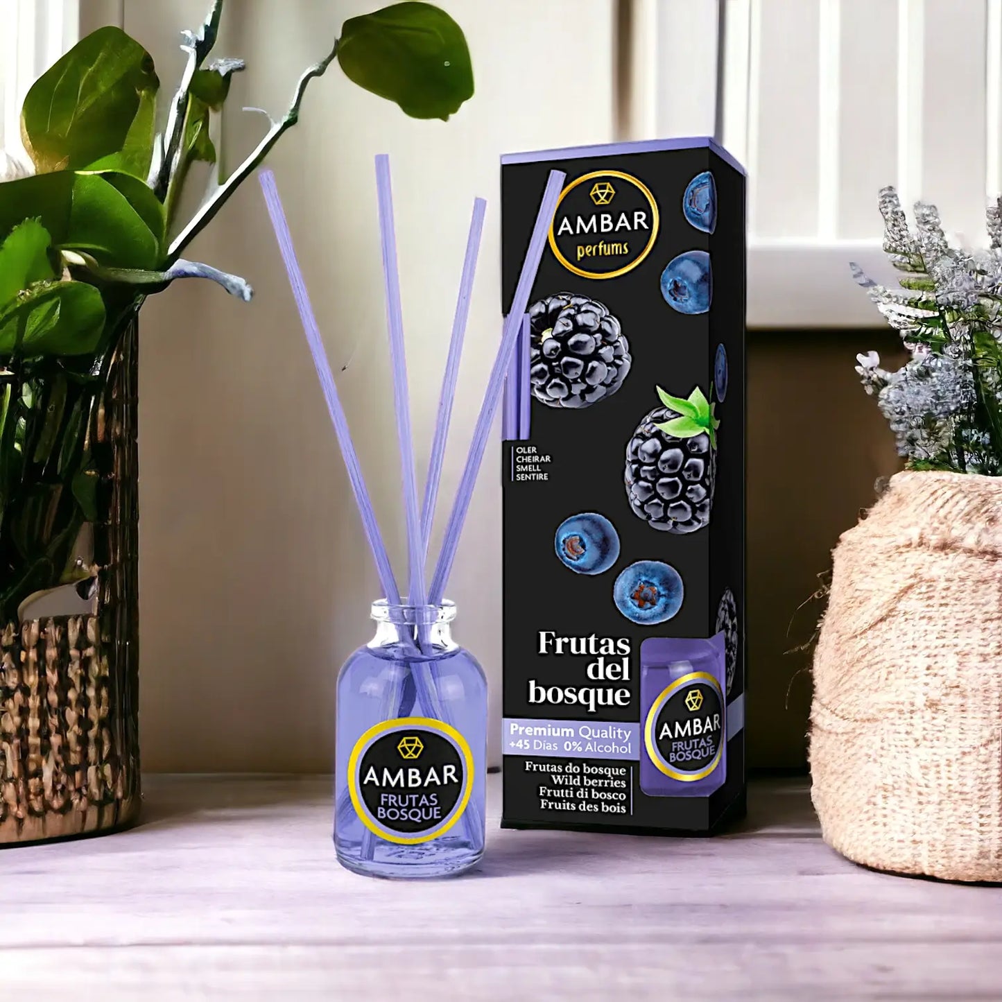 Frutas do Bosque - Mikado Âmbar - Storettastic