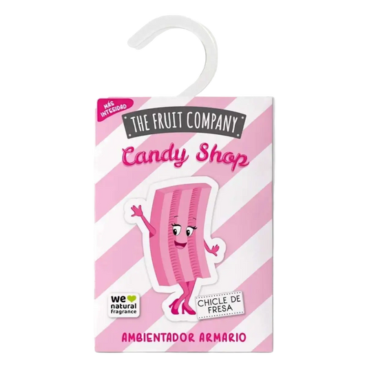 alt="Ambientador de armário Goma de Morango marca The Fruit Company - Ambientador com aroma de goma de morango da marca The Fruit Company"