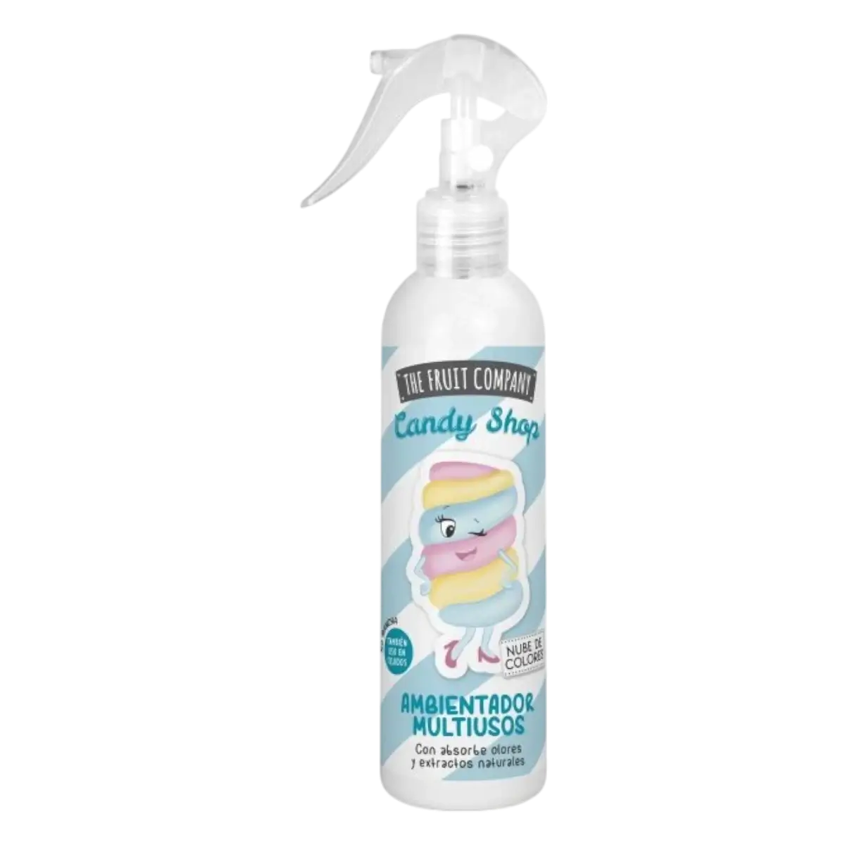 alt="Ambientador em spray Nuvem Colorida marca The Fruit Company - Ambientador em spray com aroma de nuvem colorida da marca The Fruit Company"