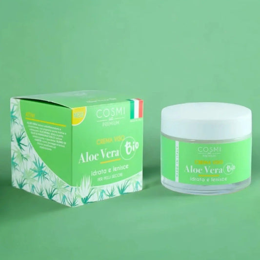 Creme Facial Bio com Aloe Vera Cosmi - hidratação intensa e natural para todos os tipos de pele | Storettastic