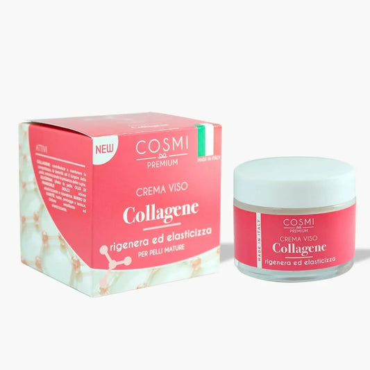 Creme Facial com Colágeno Cosmi - tratamento anti-idade para firmeza e redução de rugas profundas | Storettastic