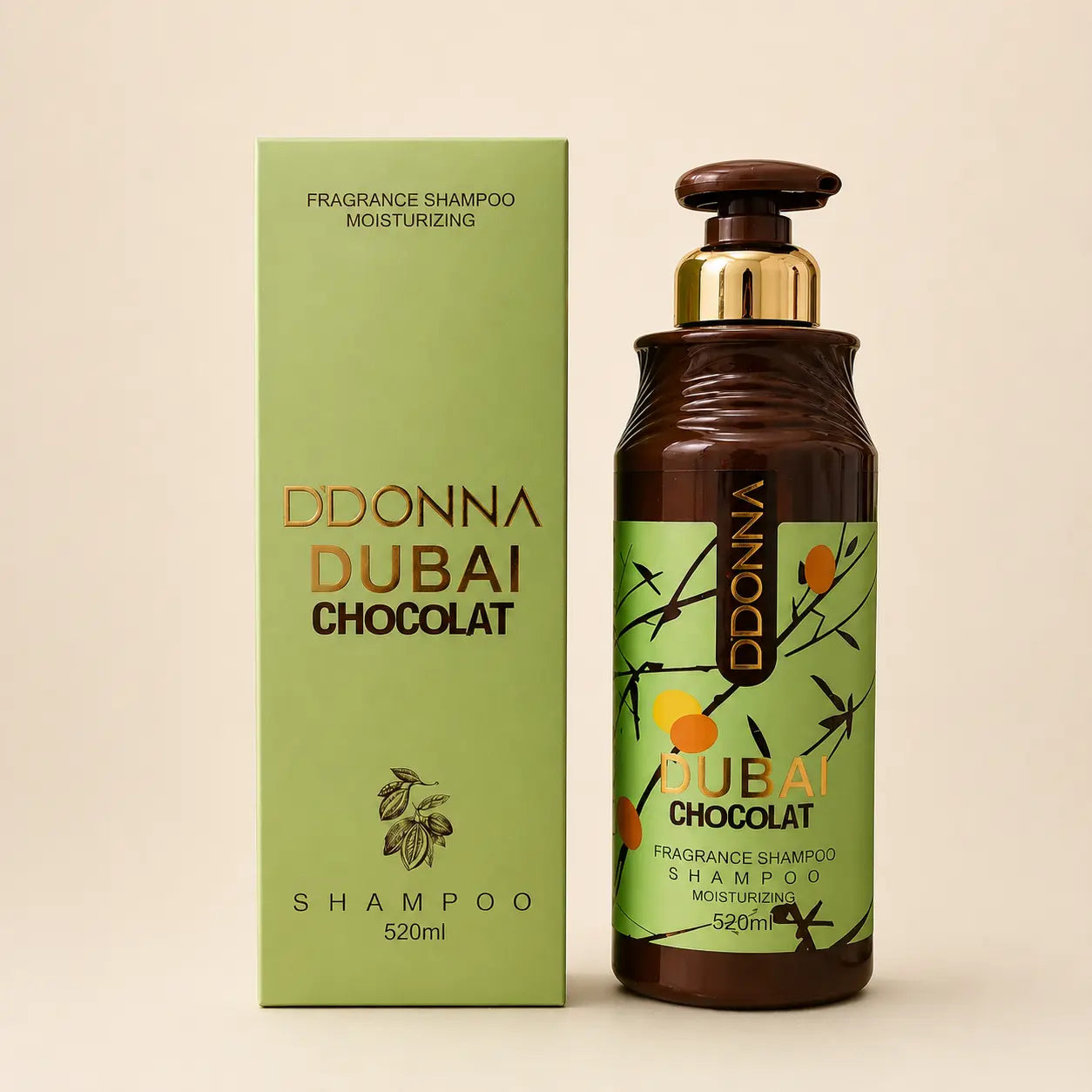 Champô Dubai Chocolat D’Donna 520ml com caixa