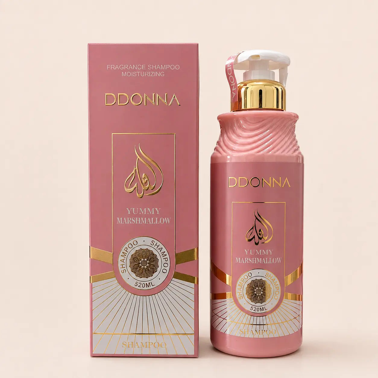 Champô Yummy Marshmallow D’Donna 520ml com caixa