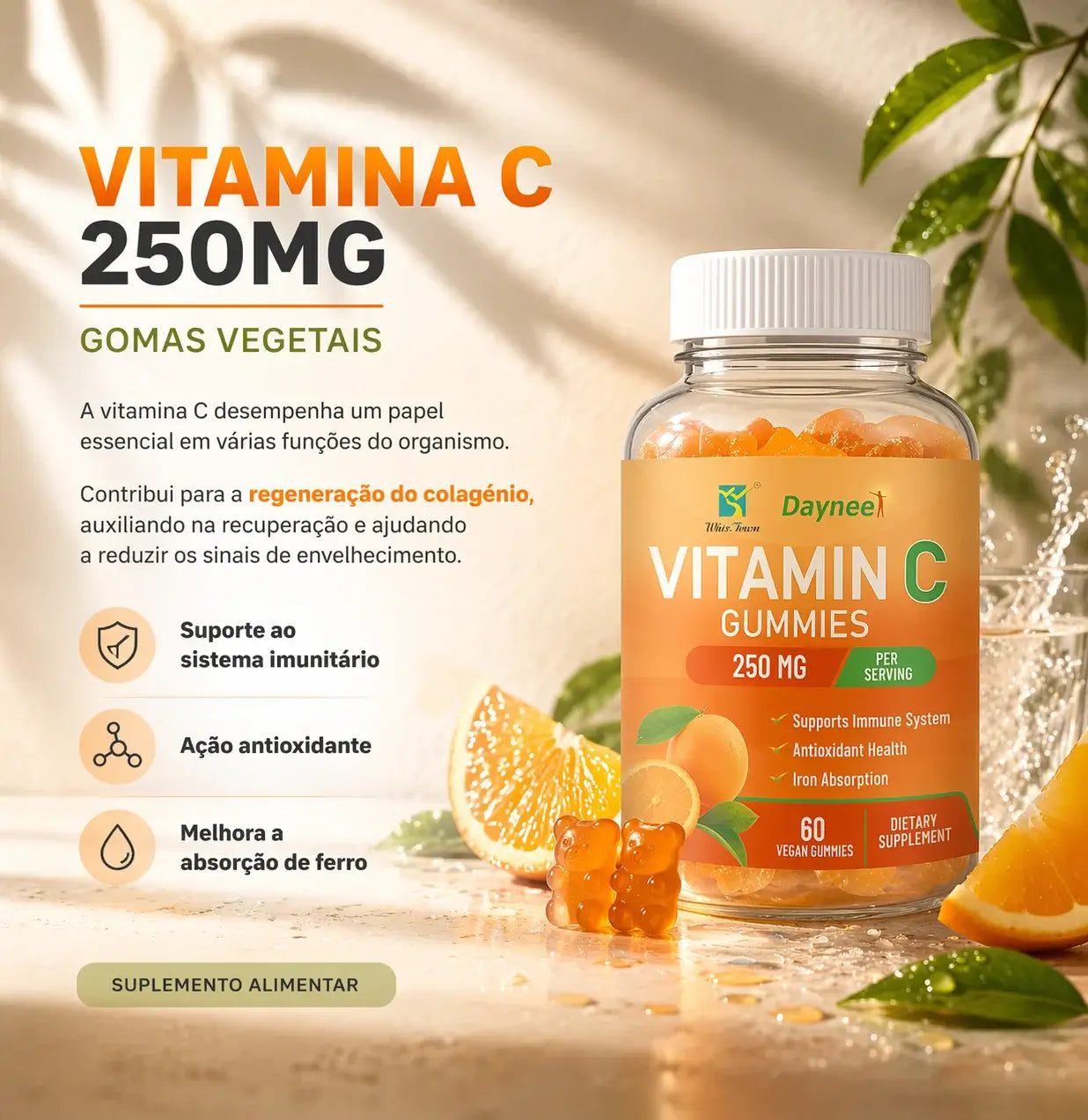 Gomitas de vitamina C
