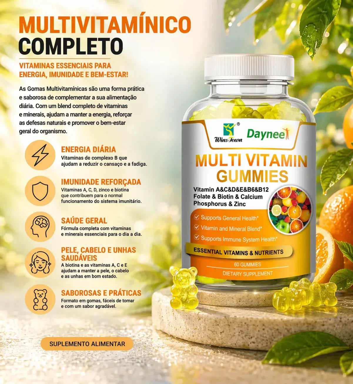 Gominolas Multivitamínicas Diarias