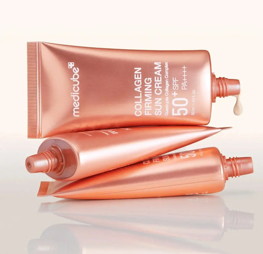 Protetor solar coreano Medicube para firmeza e prevenção de manchas