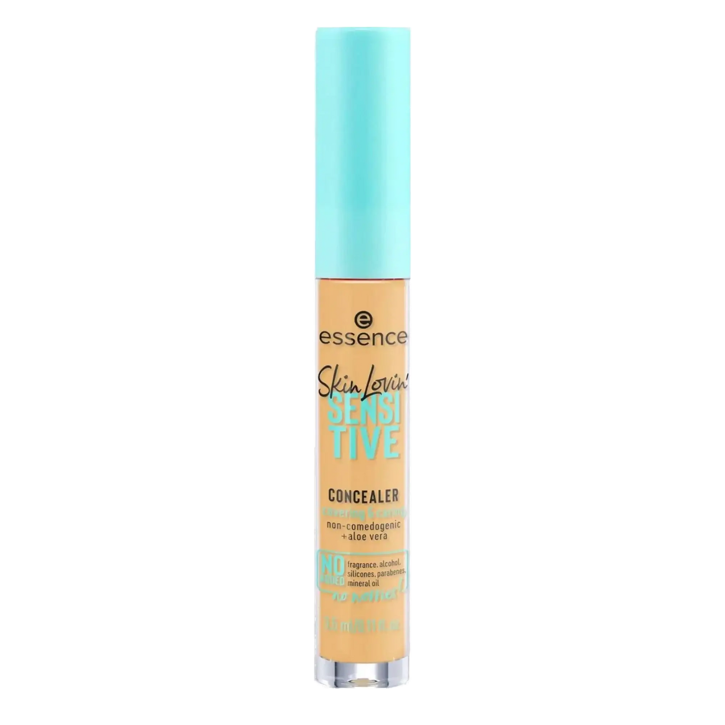 alt="Corretor Skin Loving Sensitive marca Essence - Corretor suave e hipoalergénico, ideal para peles sensíveis, oferecendo cobertura natural e leve para esconder imperfeições sem irritar a pele."