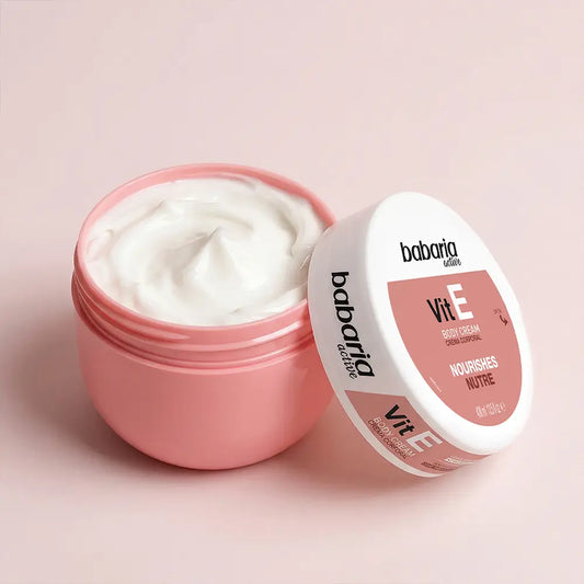 Creme hidratante corporal Babaria pele uniforme