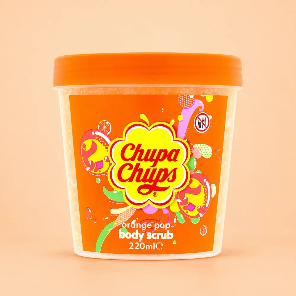 Esfoliante Corporal Chupa Chups Laranja Orange Pop 220ml