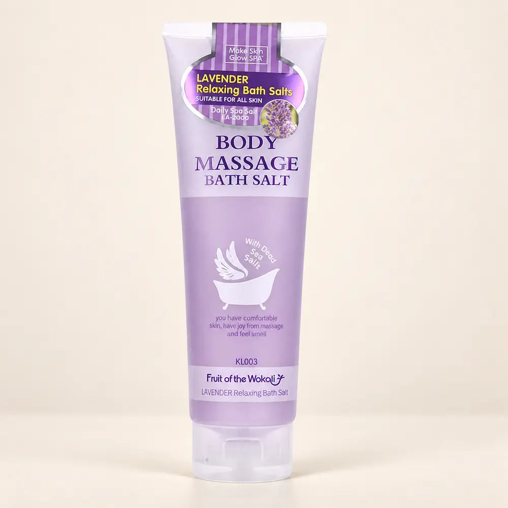Esfoliante Corporal Sensinity Lavanda Relaxante com sais do Mar Morto