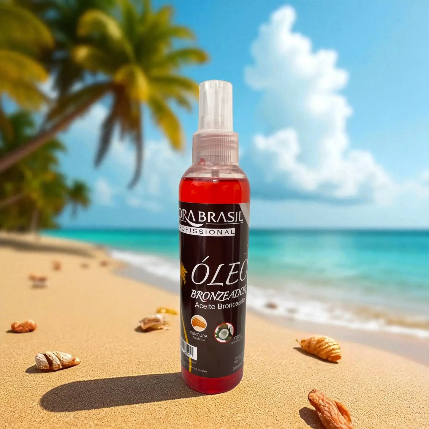 Óleo Bronzeador Coco e Cenoura Flora Brasil