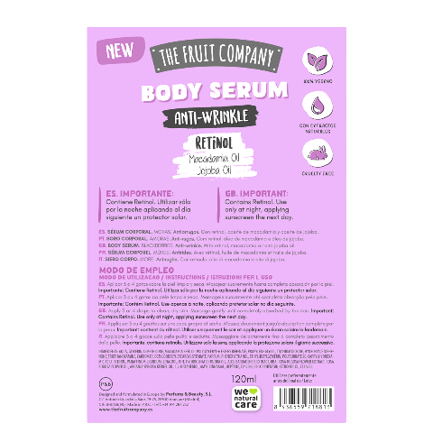 Sérum Corporal Antirrugas Amoras - Storettastic