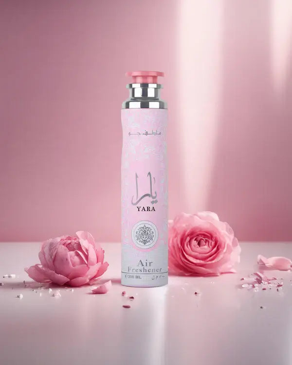 Spray Ambientador Árabe Yara - aroma exclusivo de baunilha para ambientes, 300ml | Storettastic