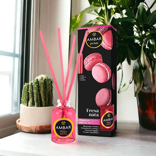 Morango creme - Mikado Âmbar - Storettastic