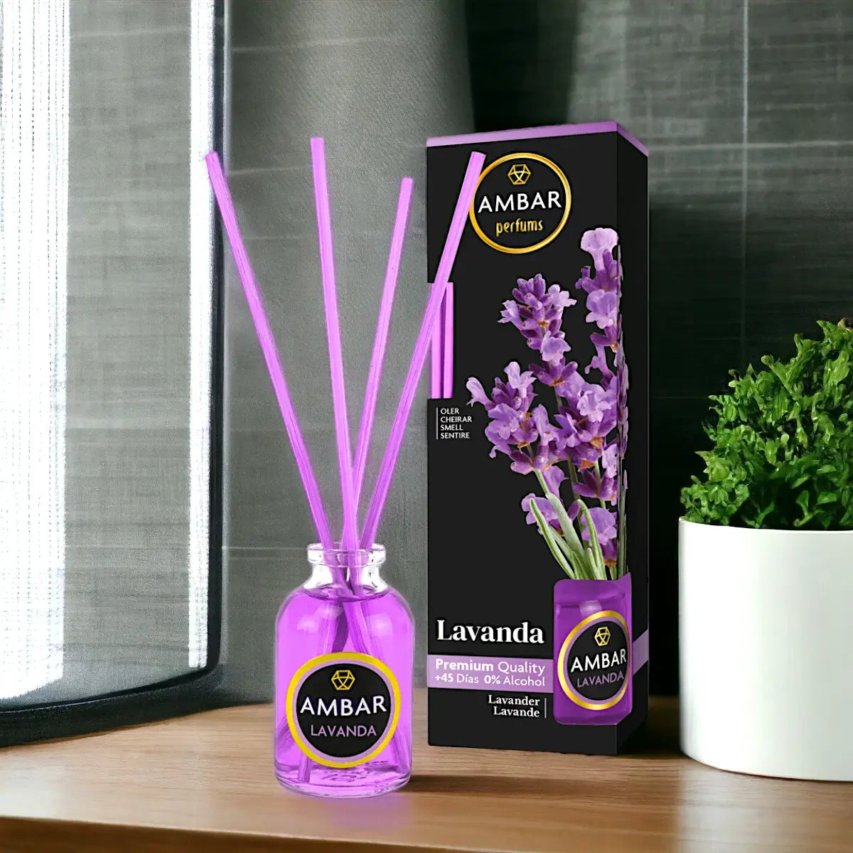 Lavanda - Mikado Âmbar - Storettastic