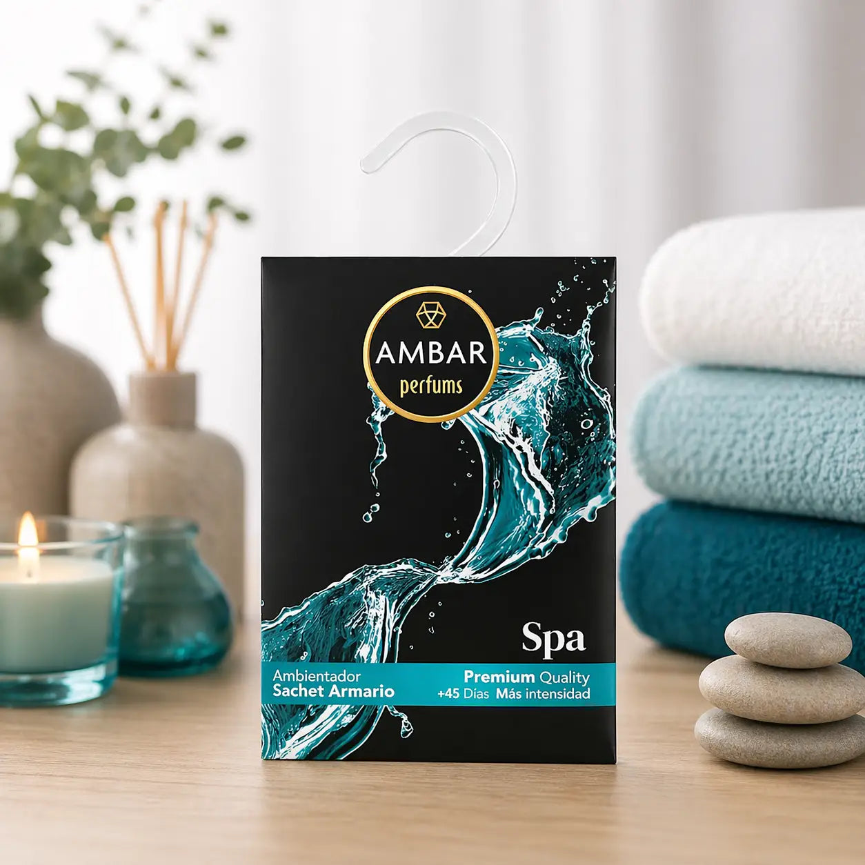 ambientador de armario aroma spa relaxante para roupa e roupeiro