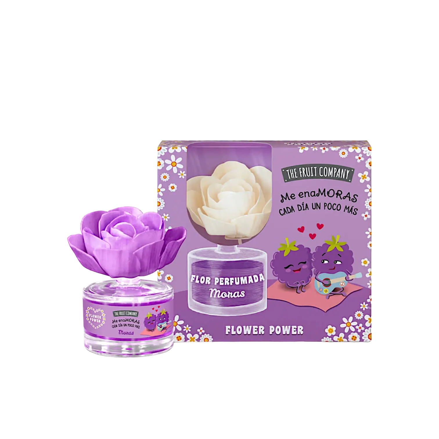 alt="Flor Perfumada de Amoras marca The Fruit Company - Produto perfumado com aroma de amoras da marca The Fruit Company"