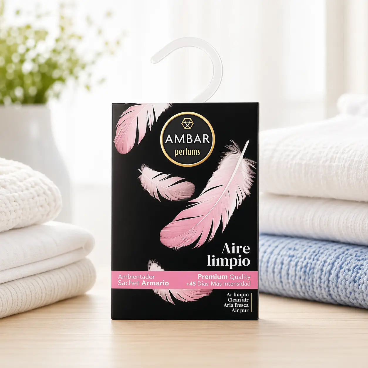 ambientador de armario aroma fresco tipo roupa limpa para roupeiro