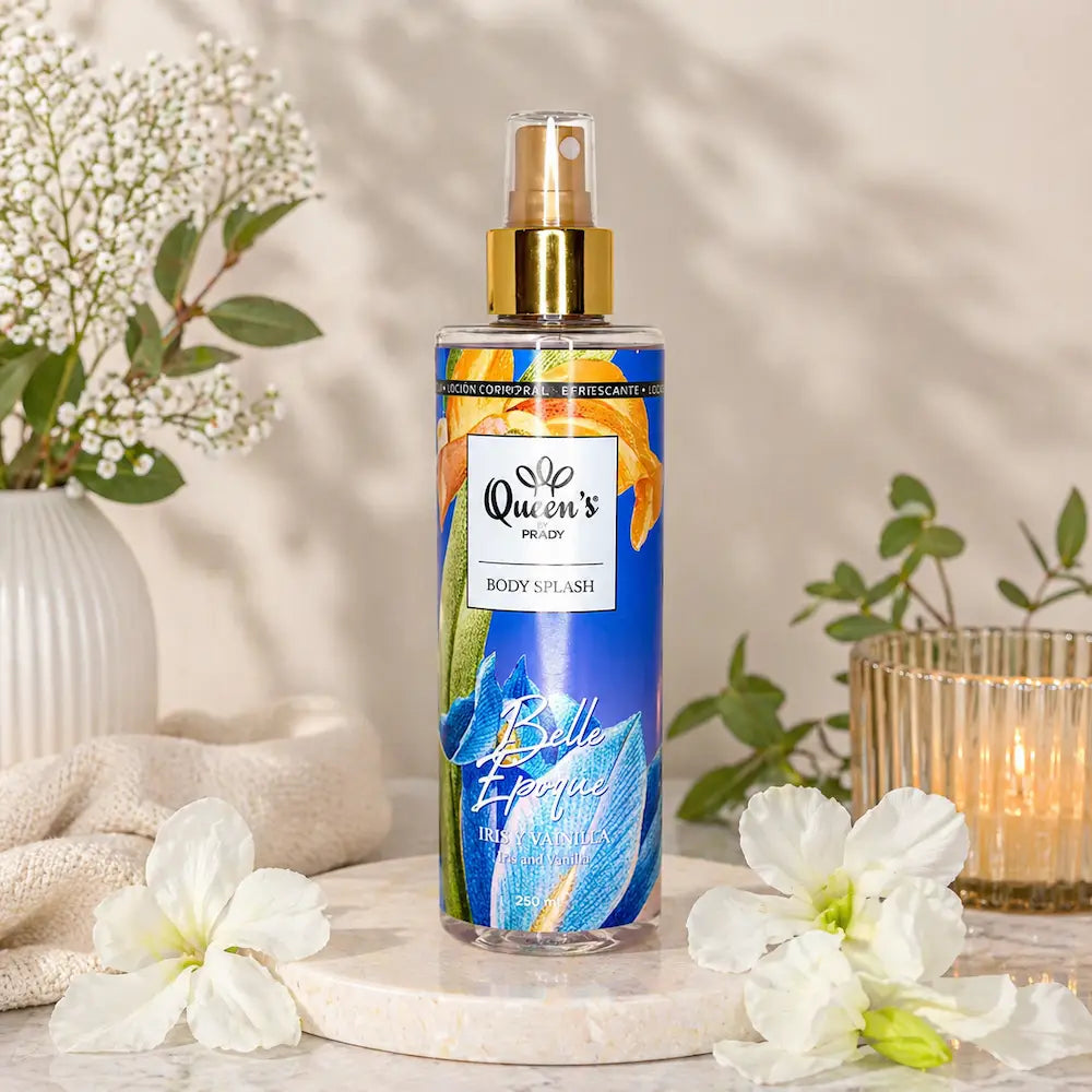 bruma corporal queen’s belle epoque lirio e baunilha perfume corporal 250ml