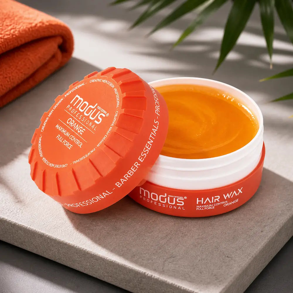 cera cabelo modus laranja hair wax brilho fixacao forte