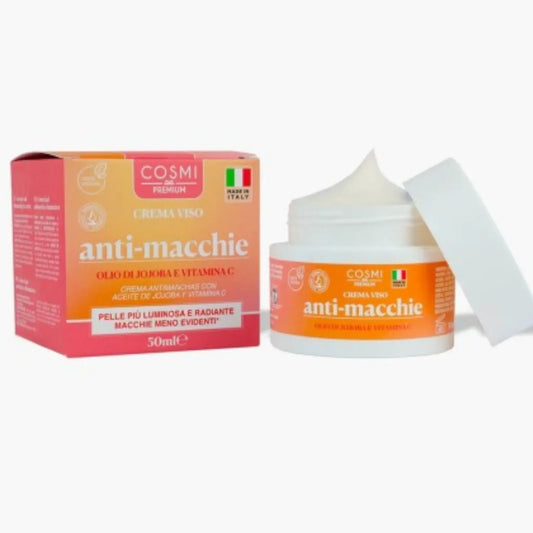 Creme Facial Anti-manchas Cosmi - tratamento clareador para hiperpigmentação e uniformização do tom da pele | Storettastic