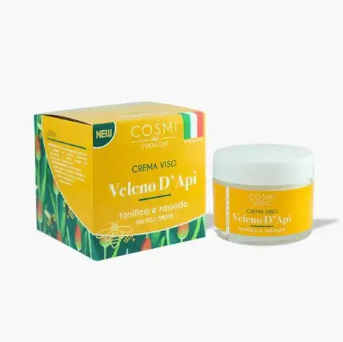 Creme Facial com Sérum de Veneno de Abelha Cosmi - tratamento lifting natural que estimula a produção de colágeno | Storettastic
