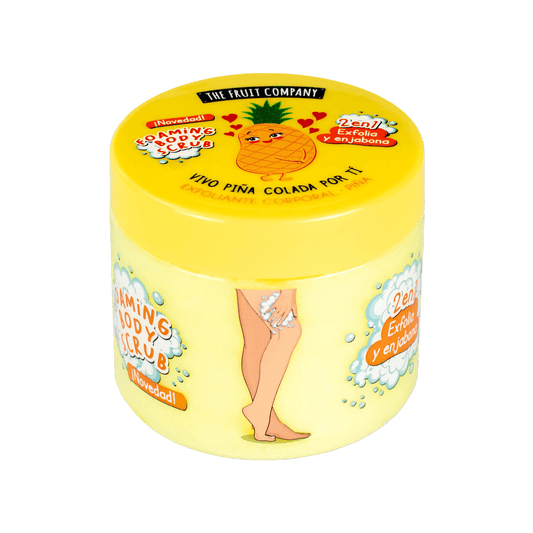 alt="Abacaxi - Esfoliante Corporal 2em1 - Embalagem do esfoliante corporal com aroma de abacaxi"