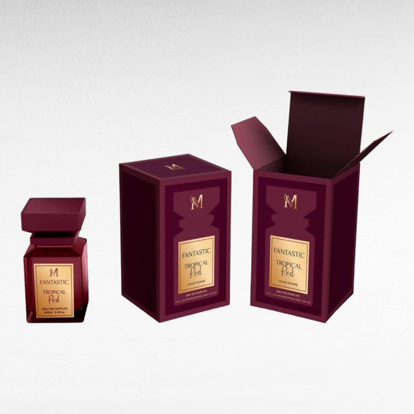 Fantastic Tropical Red Mirage Feminino - Storettastic