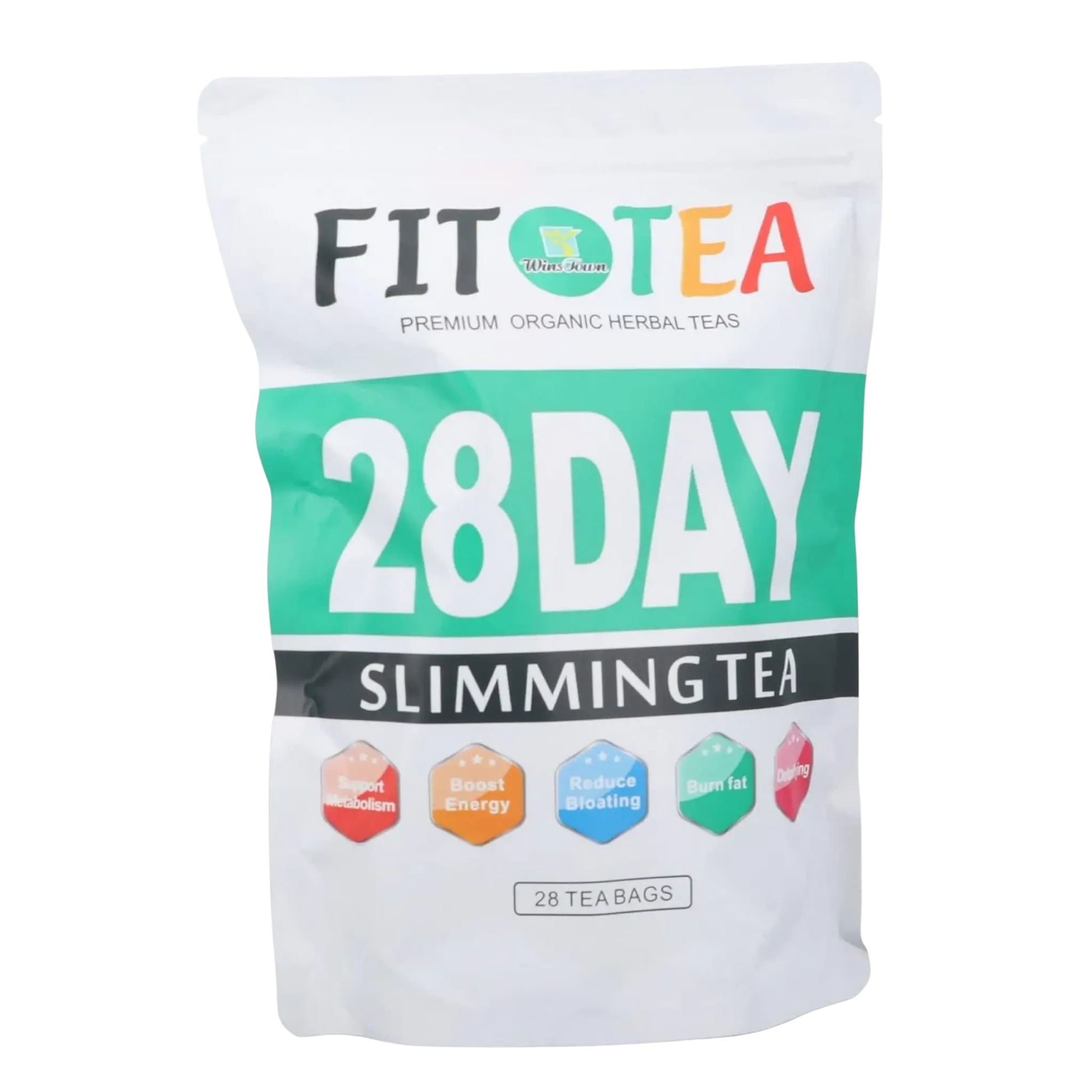 Chá Emagrecedor Fit Tea 28 Dias - blend de ervas para acelerar metabolismo e queima de gordura | Storettastic