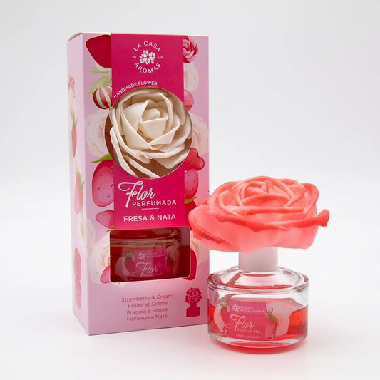 Morango e Nata - Flor Perfumada - Storettastic