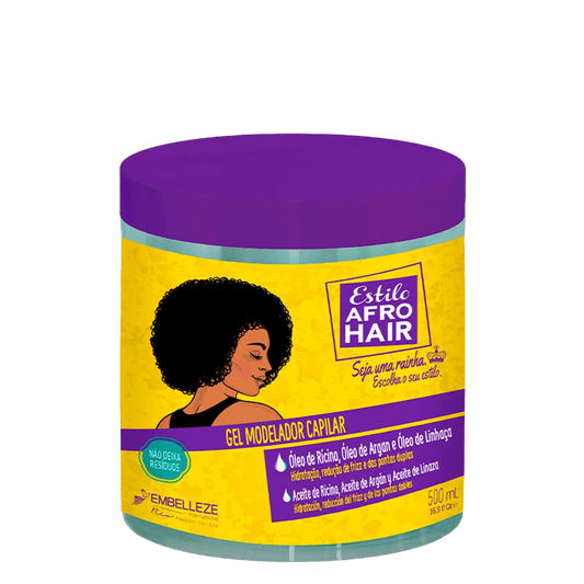 Gel Modelador - Estilo Afro Hair Novex - Storettastic