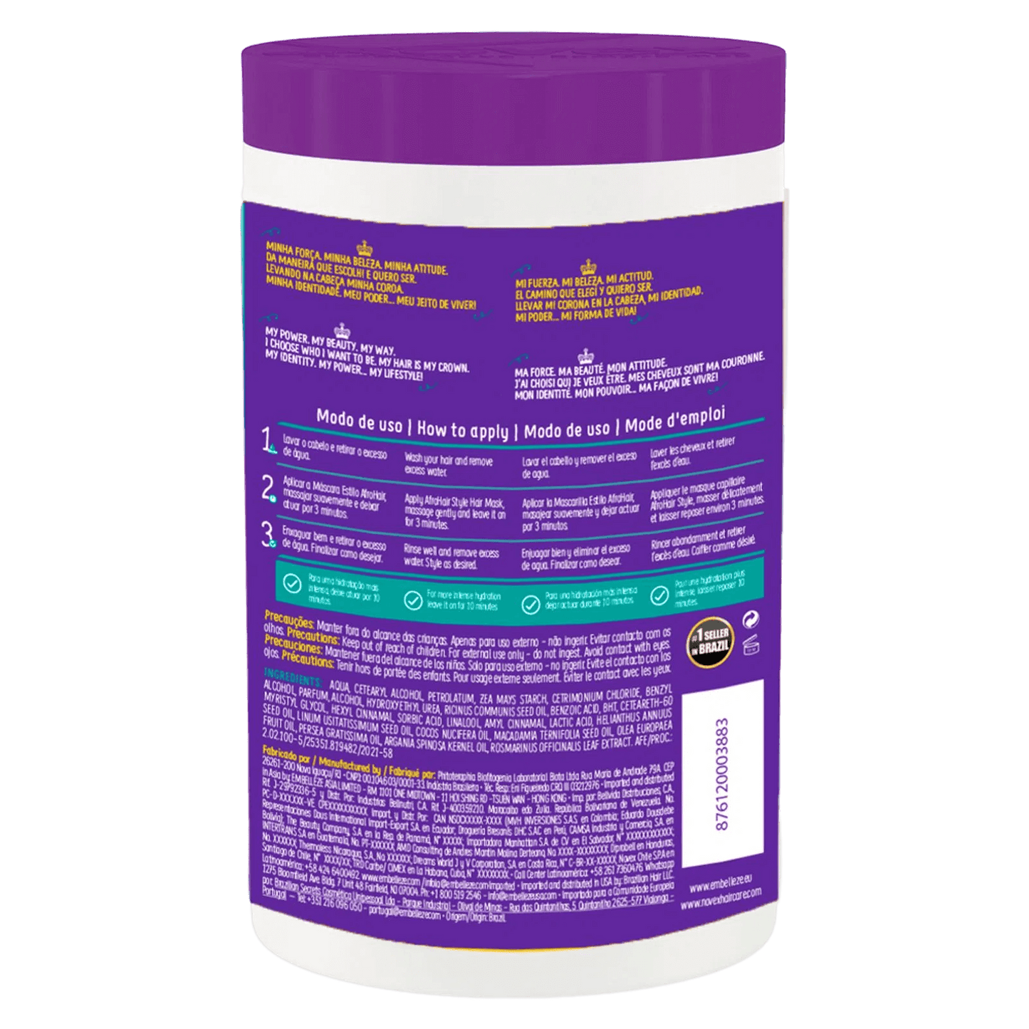 Máscara - Estilo Afro Hair Novex - Storettastic