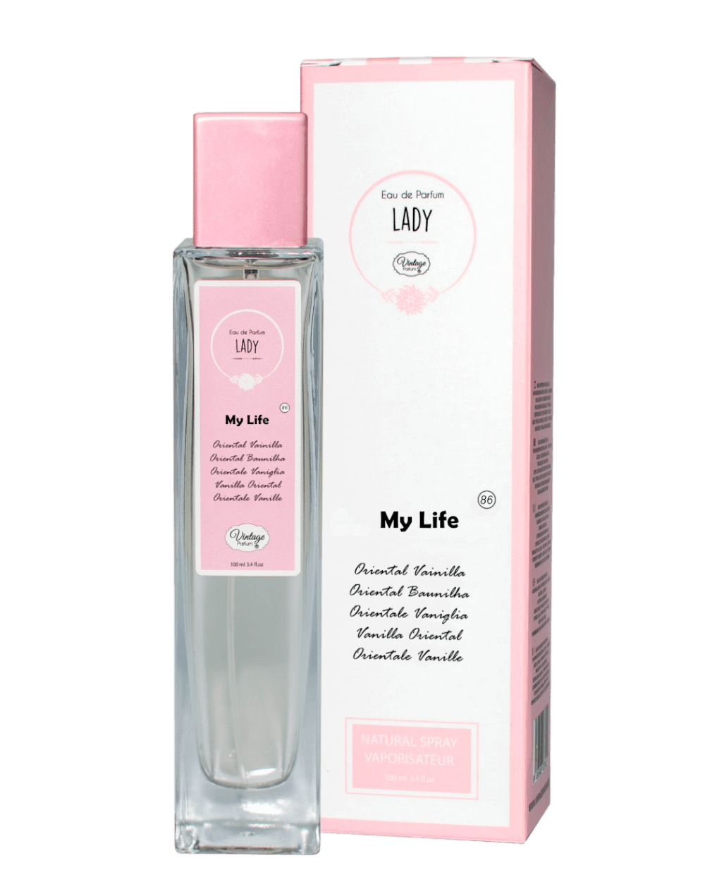 Nº86 My Life Vintage Feminino - Storettastic