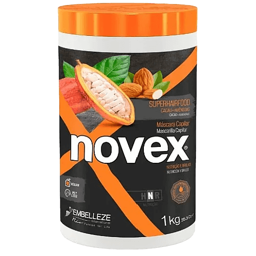 Máscara - Superfood Cacau & Amêndoas Novex 1kg - Storettastic