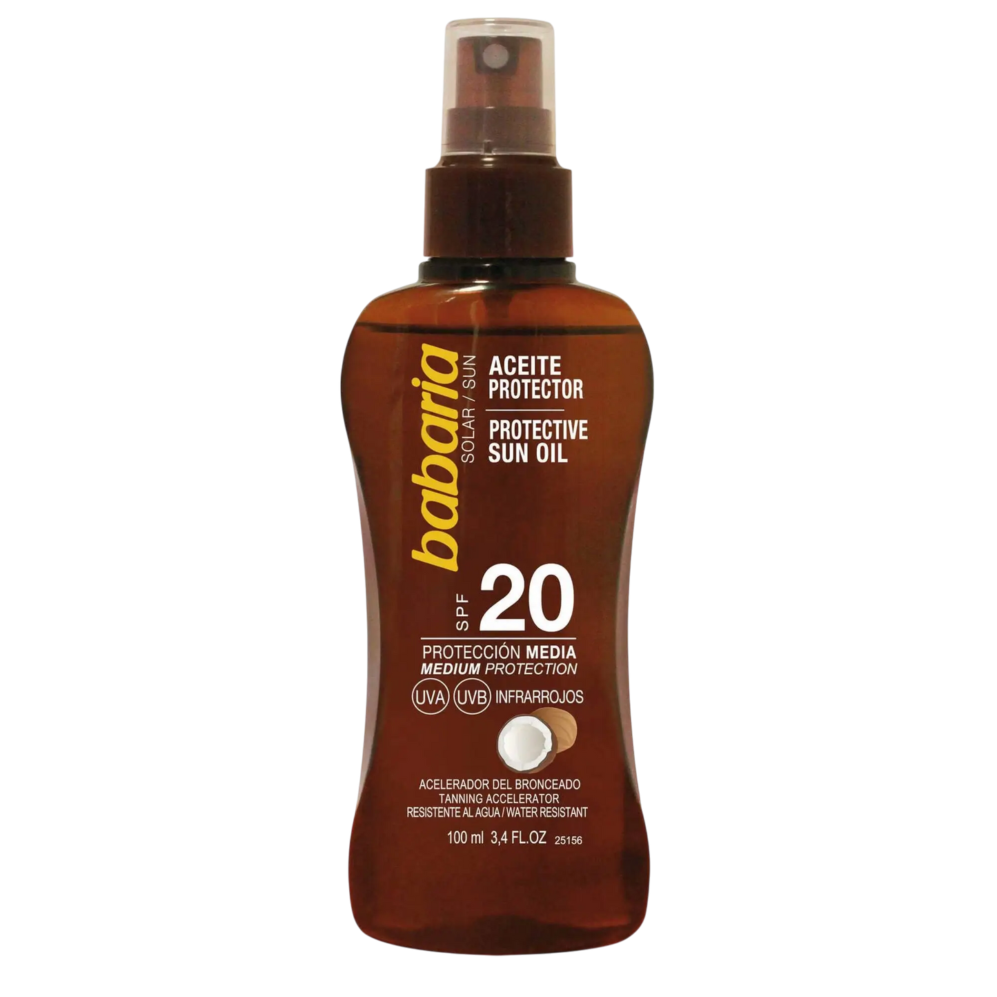 Óleo Protetor Solar Coco SPF 20