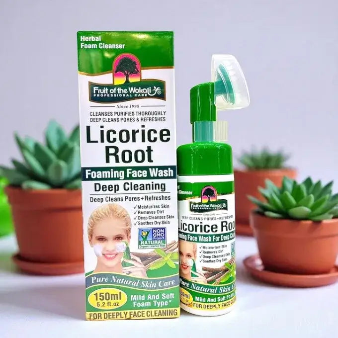 Sabonete Facial Espumante Raiz de Alcaçuz (Licorice Root)