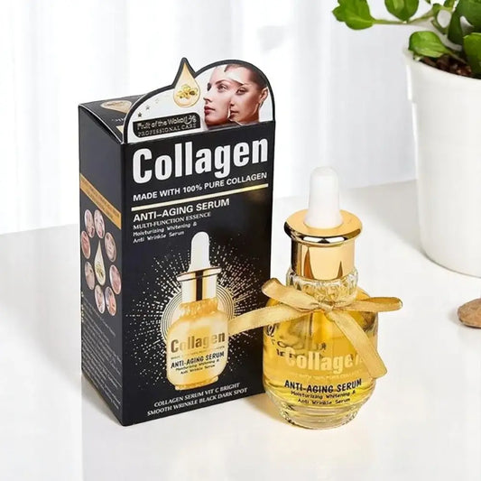 Sérum facial antirrugas com colágeno - efeito lifting imediato e preenchimento de linhas de expressão | Storettastic