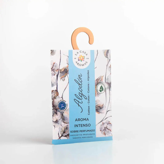 alt="Ambientador Armário Algodãomarca La Casa de Los Aromas - Ambientador para armário com aroma a algodão da marca La Casa de Los Aromas"
