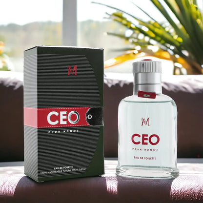 alt="Perfume CEO marca Mirage género Masculino - Fragrância elegante e sofisticada, com notas amadeiradas e frescas, ideal para o homem moderno e confiante."