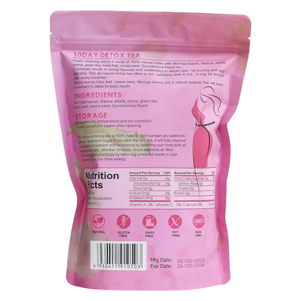 cha detox ingredientes naturais moringa cha verde sene cassia