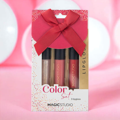 Set de regalo de brillo labial