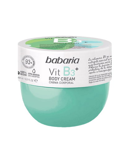 Vit B3 - Creme corporal Babaria