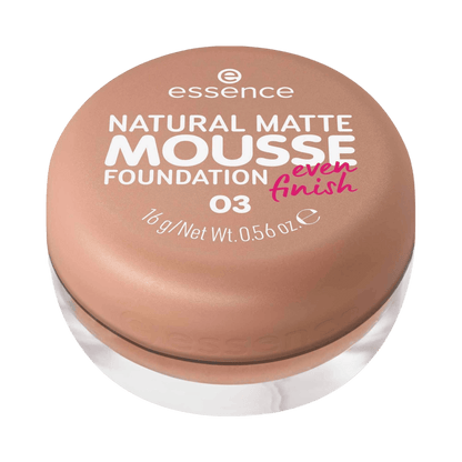 Base em Mousse Natural Matte Foundation