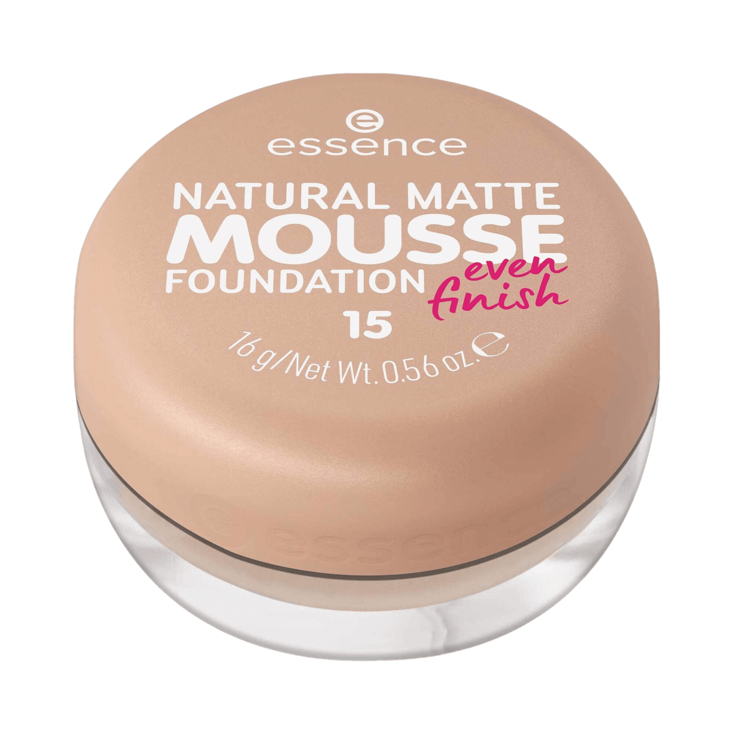 Base en mousse de base mate natural