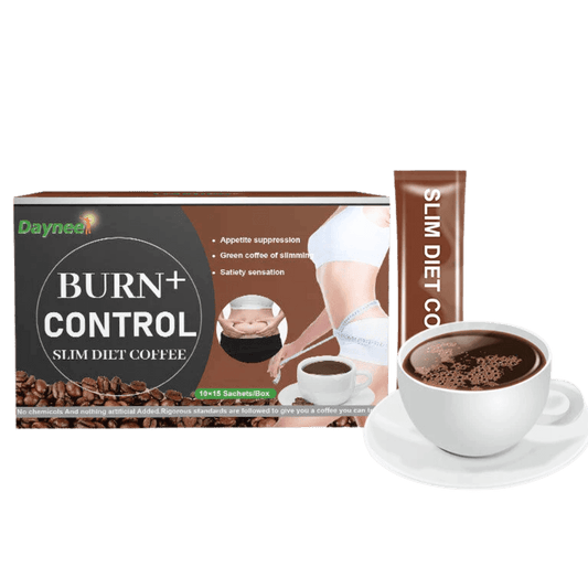 Burn + Control Slim Diet Coffee  - Thermogenic Coffee with Green Tea and Garcinia Cambogia