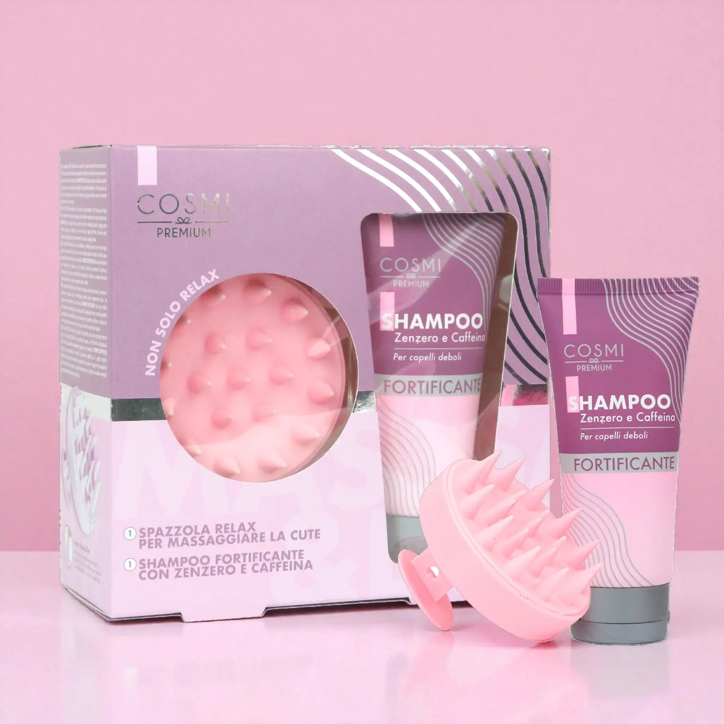 Kit de champú y cepillo