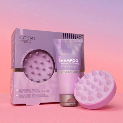 Kit de champú y cepillo